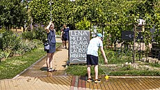 Tropický den v moravském Lednicko-valtickém areálu. (9. ervence 2024)