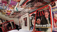 Fotky Moniky Lewinské naplnily na zaátku roku 1997 pední strany snad vech...