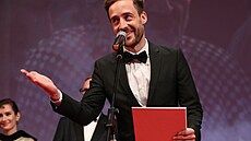 Re�isér Adam Martinec d�kuje za Zvlá�tní cenu pro snímek Mord (6. �ervence...