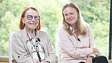 Iva Janurová a Theodora Remundová byly hostem Moniky Zavelové v poadu...