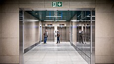 Ve stanici metra Jiího z Podbrad zprovoznili výtahy (2. ervence 2024)