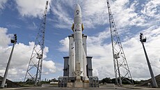 Nosi� Ariane 6 na kosmodromu Kourou ve Francouzské Guyan�.