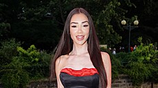 Veronica Biasiol na Campari party v Karlových Varech (1. ervence 2024)