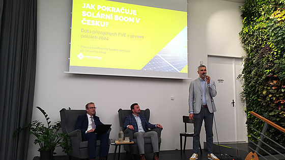 Tisková konference Solární asociace �eské republiky. (16. �ervence 2024)