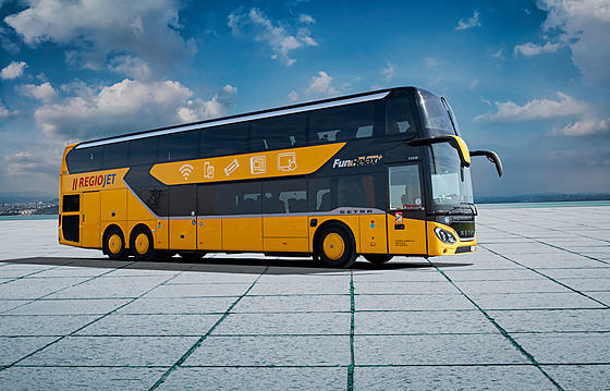 Nejluxusnjí autobusy Setra vás pohodln dovezou do metropolí po celé Evrop