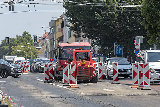 Tída Tomáe Bati spojuje Zlín s Otrokovicemi a je nejfrekventovanjí cestou...