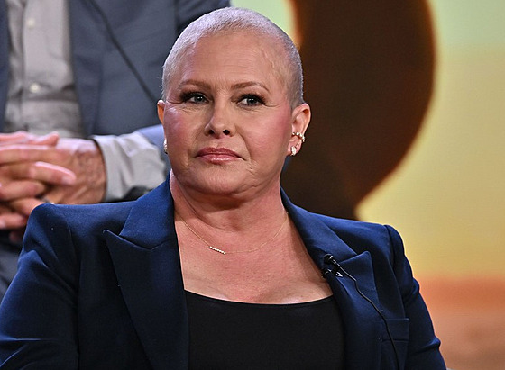 Nicole Eggertová na tiskové konferenci k dokumentu After Baywatch: Moment in...