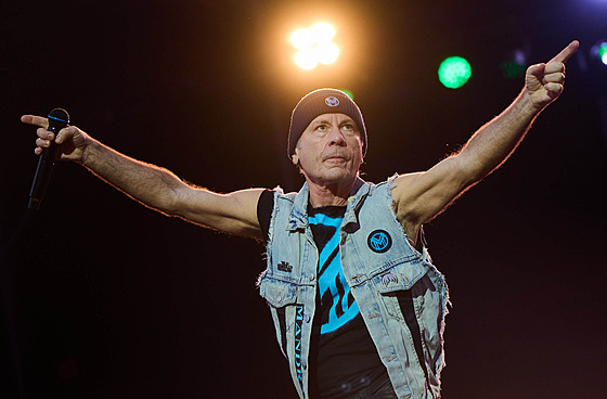 Bruce Dickinson p�ijel na Masters of Rock v rámci turné ke své sólové desce The...