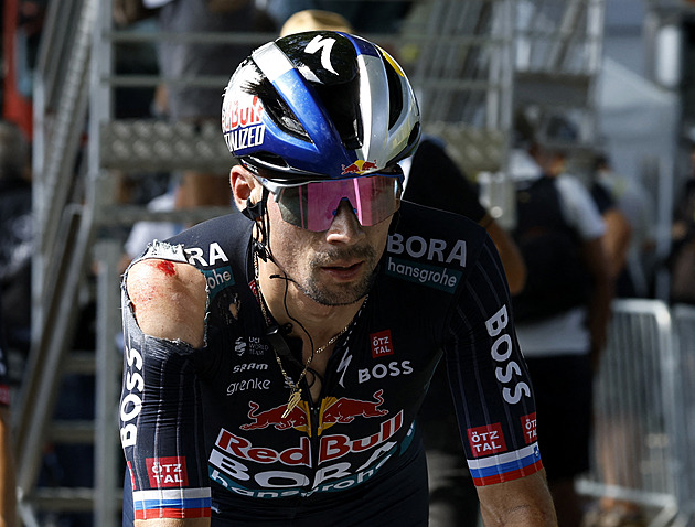 Roglič odstoupil z Tour de France. S ohledem na další cíle, uvedla Bora