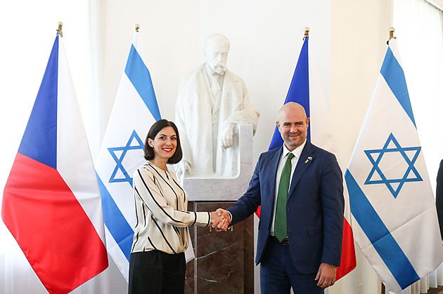 Předseda izraelského Knesetu v Praze. Pekarová vyjádřila jeho zemi podporu