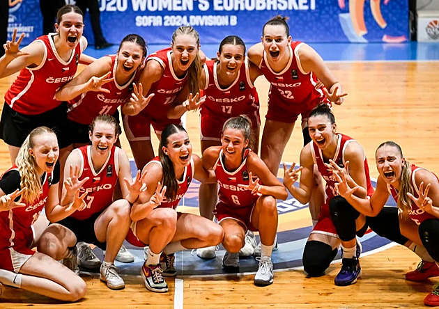 Basketbalové juniorky překonaly otravu z jídla a vracejí se na ME mezi elitu