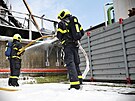 Ve �tvrtek 11. �ervence 2024 dopoledne zasahovalo �est jednotek hasi�� u po��ru...