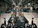 Výroba elektrických Audi Q8 e-tron v Bruselu