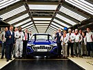 Výroba elektrických Audi Q8 e-tron v Bruselu