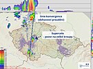 Do eska dorazily siln bouky, u Prahy meteorologov registruj supercelrn...