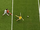 panl Mikel Oyarzabal stílí gól Anglii.