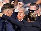 Agenti tajné sluby pomáhají prezidentskému kandidátovi Donaldu Trumpovi z...