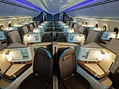 Byznys t�ída v letadle spole�nosti Hawaiian Airlines