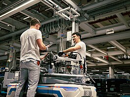 Výroba elektrických Audi Q8 e-tron v Bruselu