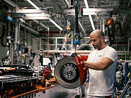 Výroba elektrických Audi Q8 e-tron v Bruselu