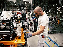 Výroba elektrických Audi Q8 e-tron v Bruselu