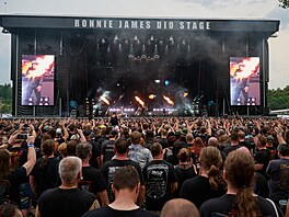 Ronnie James Dio Stage, jak zní název hlavní festivalové scény, byla letos...
