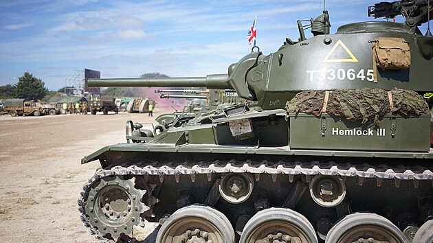 Depo tank ped odjezdem do arny