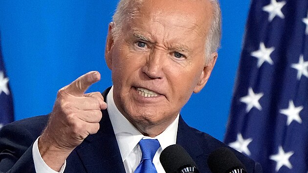 Prezident Joe Biden na summitu Severoatlantické aliance.