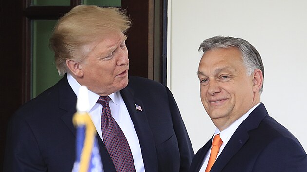 Maarsk ministersk pedseda Viktor Orbn se po skonen summitu NATO ve Washingtonu ve tvrtek veer na Florid setkal s bvalm americkm prezidentem Donaldem Trumpem. (12. ervence 2024)