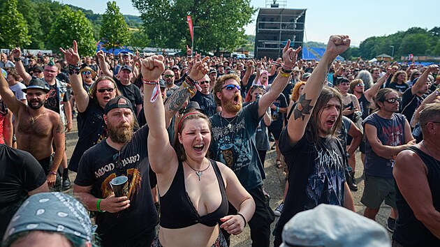 Ve Vizovic�ch odstartoval jubilejn� 20. ro�n�k Masters of Rock. (11. �ervence 2024)