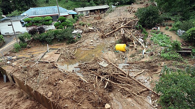 Rekordní přívalové srážky v Jižní Koreji mají na svědomí nejméně pět mrtvých