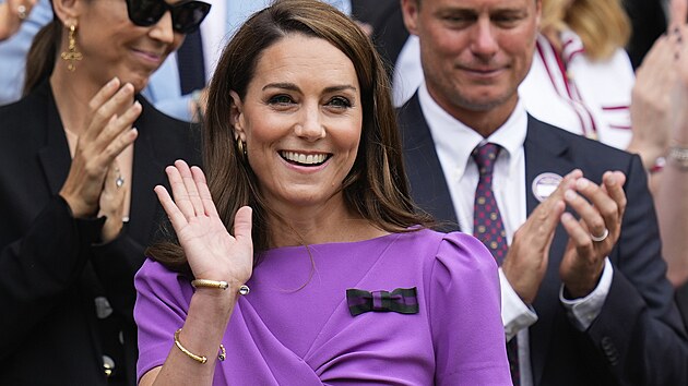 Princezna Kate bojuje s rakovinou, Wimbledon ale nevynechala (14. července 2024)