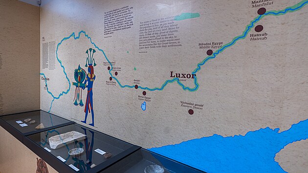 V�stava Na b�ez�ch Nilu v M�stsk�m muzeu v Jarom��i