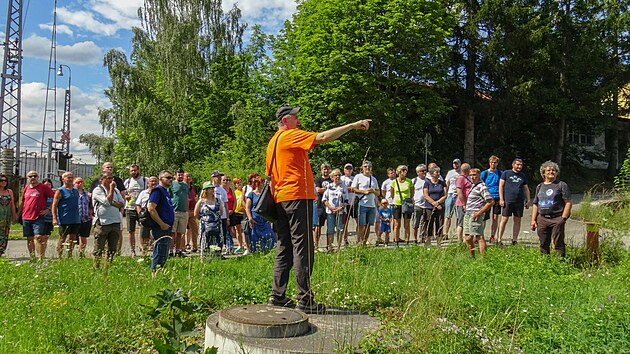 eleznin historik Richard Cila pedn o djinch stanice Jihlava msto