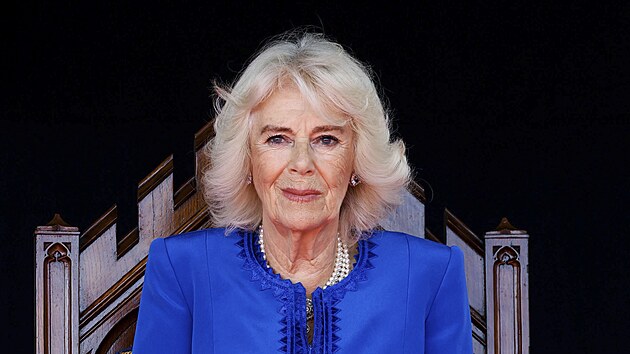 Kr�lovna Camilla na ostrov� Guernsey (16. �ervence 2024)