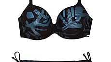 Dvoudílné plavky s odepínacími ramínky a bokovými kalhotkami. Cena 2298 K�