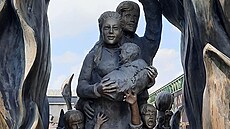 Pomník ob�tem voly�ského maskaru byl v roce 2018 odlit v gliwických...