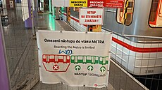 Staveni�t� bezpe�nostních st�n na metru Zli�ín. (12. �ervence 2024)