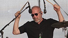 David Koller bhem vystoupení v rámci festivalu Hudba na vinicích. (2024)