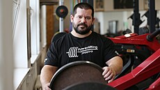 Reprezentant v silovém trojboji Milan Selinger.