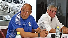 Tisková konference �eskobud�jovického fotbalového klubu SK Dynamo p�ed startem...