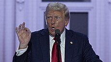 Donald Trump při projevu na sjezdu Republikánské strany (19. července 2024)
