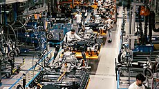 Výroba elektrických Audi Q8 e-tron v Bruselu