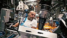 Výroba elektrických Audi Q8 e-tron v Bruselu