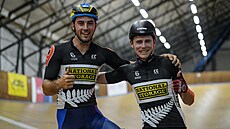 MISTI. Denis Rugovac (vpravo) ovládl s Janem Voneem republikový ampionát...