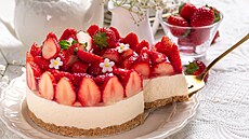 Jahodové dorty se elé jsou jedním z nejvtích letních lákadel.