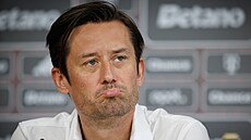 Sportovní �editel Tomá� Rosický na tiskové konferenci.