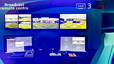 VAR centrum na praské Brumlovce nov vybudované pro poteby videorozhodích...