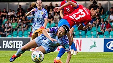 Chomutov, 12. 07. 2024, kvalifikace mistrovství Evropy �en ve fotbale �esko -...