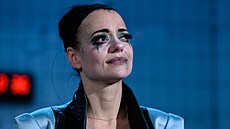 Jana Stryková v p�edstavení Pitevna